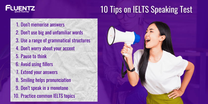10 tips speaking ielts