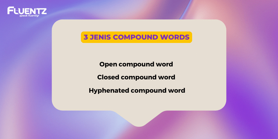 jenis compound words