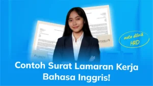 Contoh Surat Lamaran Kerja Bahasa Inggris! Auto Dilirik HRD