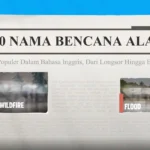 20 Nama Bencana Alam Populer Dalam Bahasa Inggris, Dari Longsor Hingga Banjir