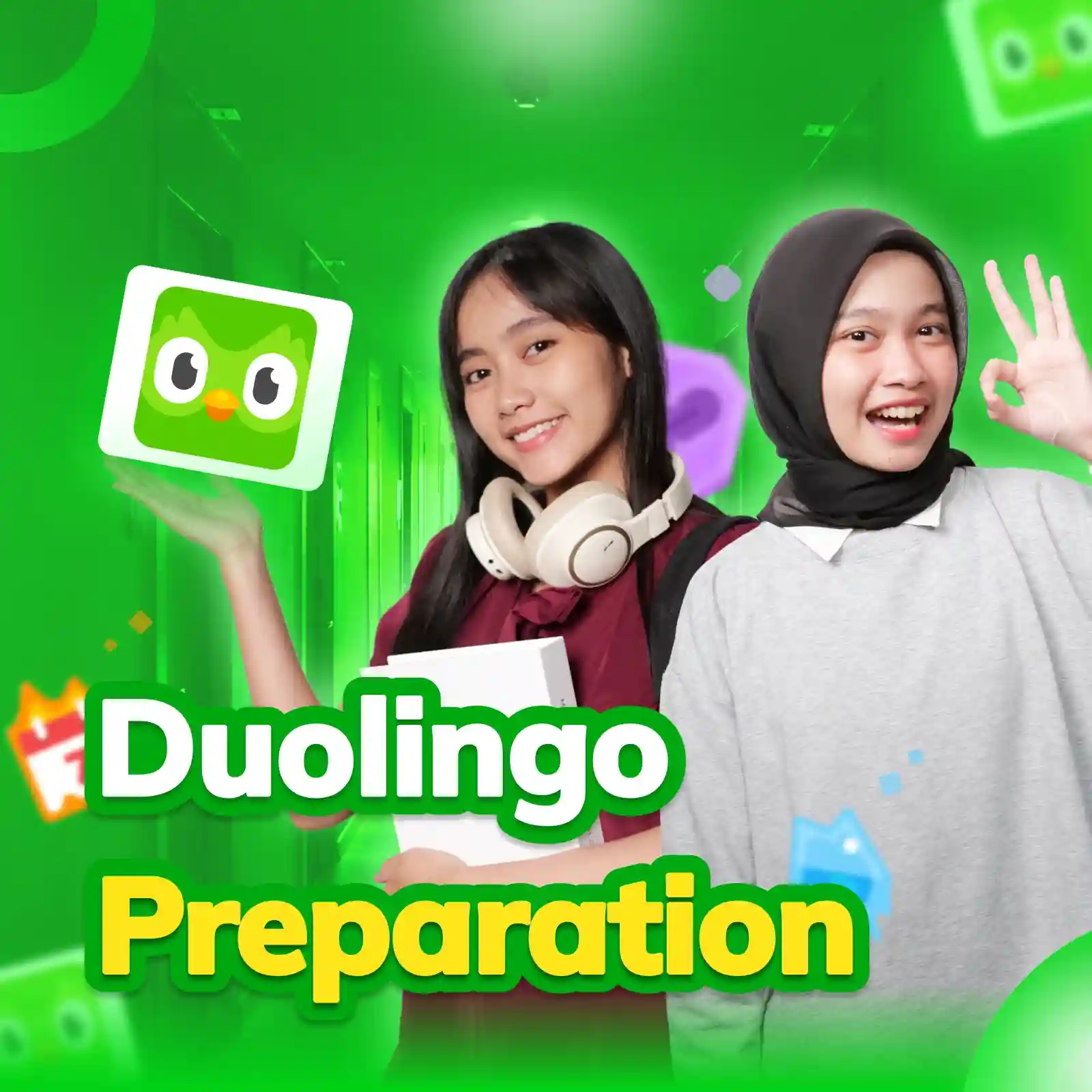 Kursus Persiapan DUOLINGO