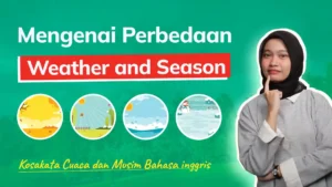 Perbedaan Weather dan Season: Kosakata Cuaca dan Musim Dalam Bahasa Inggris