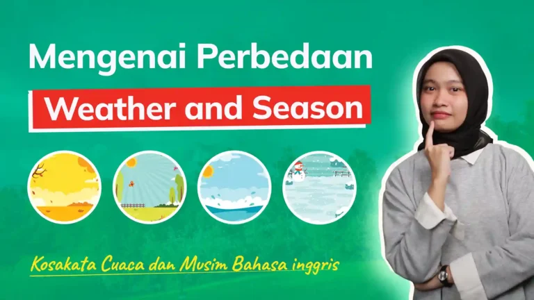 Perbedaan Weather dan Season