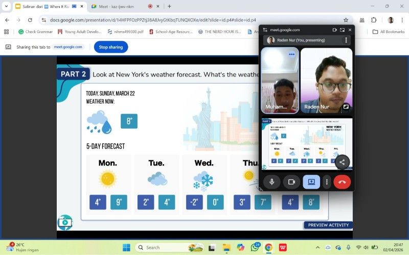 Kelas Online Fluentz 8