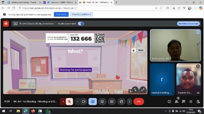 Kelas Online Fluentz 9