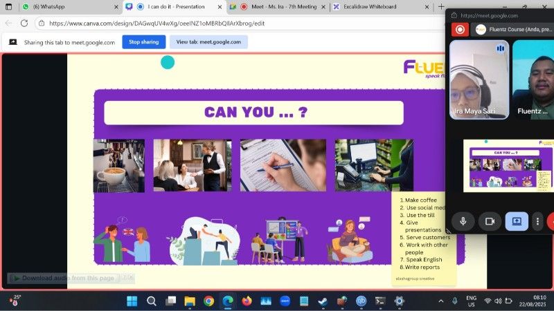 Kelas Online Fluentz 3
