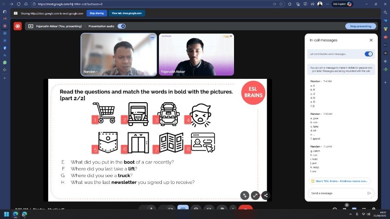 Kelas Online Fluentz 4